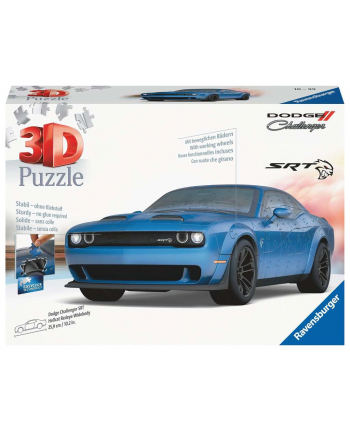 Puzzle 3D 163el Samochód Dodge Challenger Hellcat 112838 Ravensburger