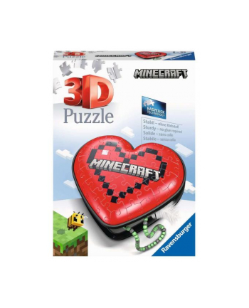 Puzzle 3D 54el Serce Minecraft 112852 Ravensburger