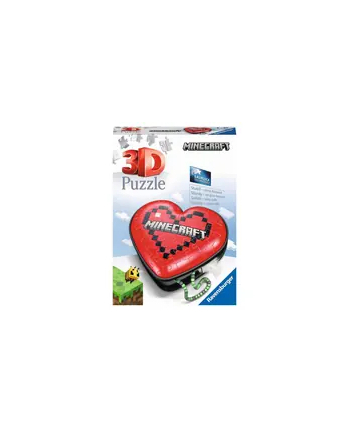 Puzzle 3D 54el Serce Minecraft 112852 Ravensburger nr 2