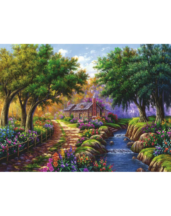 Puzzle 1500el Chatka nad rzeką 171095 Ravensburger główny