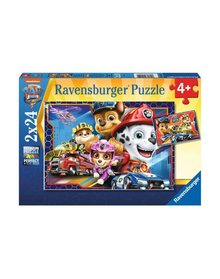Puzzle 2x24el PAW PATROL Psi Patrol 051540 Ravensburger główny