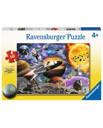 Puzzle 60el Explore Space. Podbój kosmosu 051625 Ravensburger