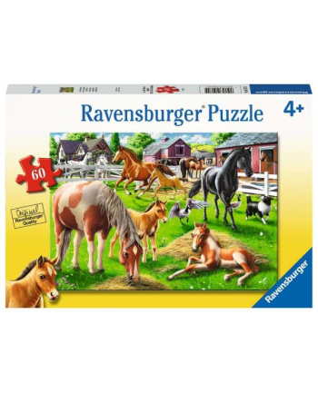 Puzzle 60el Szczęśliwe konie 051755 Ravensburger