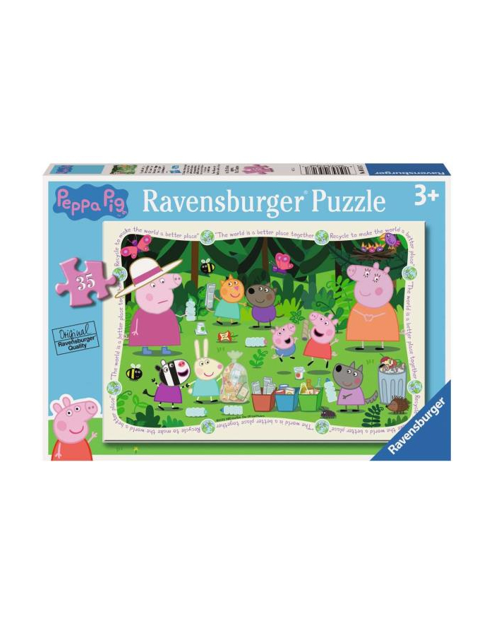 Puzzle 35el Peppa Pig Świnka Peppa 056187 Ravensburger główny