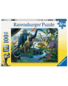 Puzzle 100el XXL Dinozaury Kraina gigantów 107407 Ravensburger - nr 1