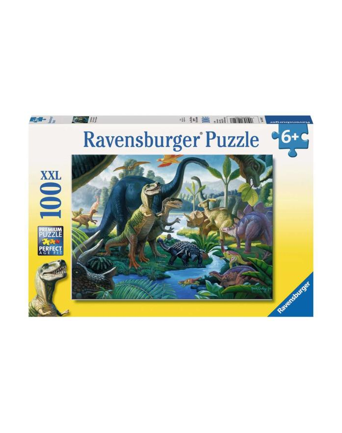 Puzzle 100el XXL Dinozaury Kraina gigantów 107407 Ravensburger główny