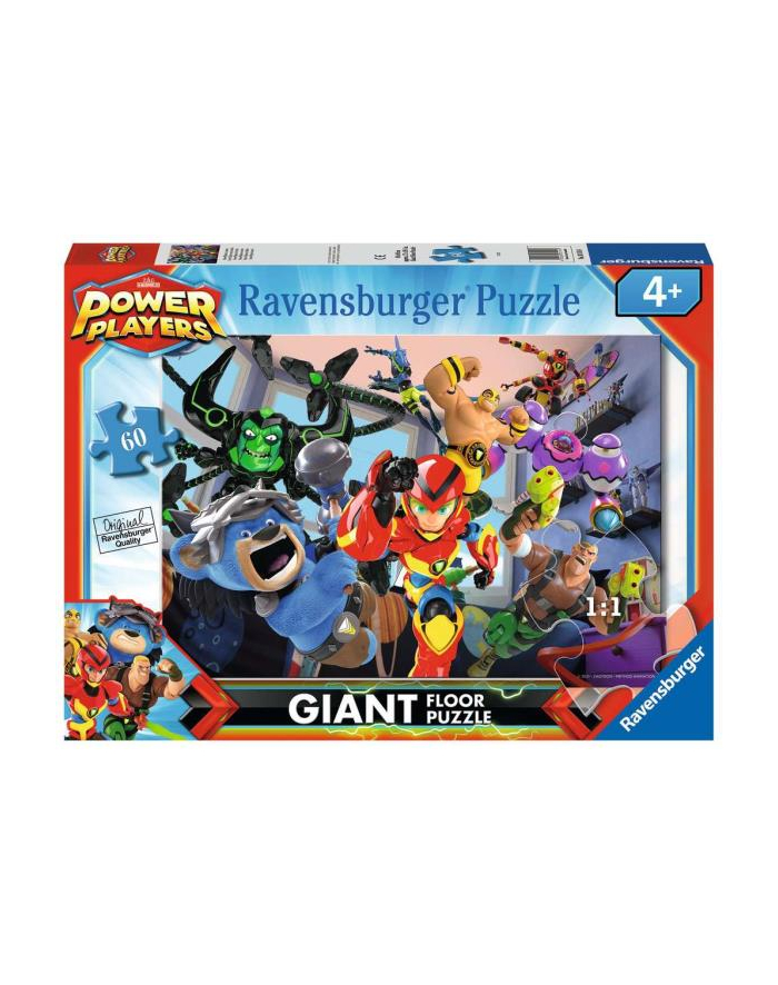 Puzzle 60el podłogowe Power Players Giant 031184 Ravensburger główny