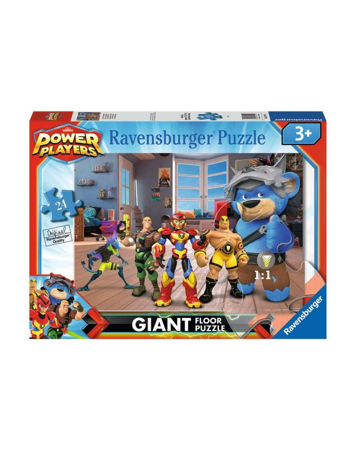 Puzzle 24el podłogowe Power Players Giant 031191 Ravensburger główny