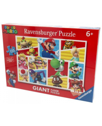 Puzzle 125el podłogowe Super Mario Giant 056408 Ravensburger