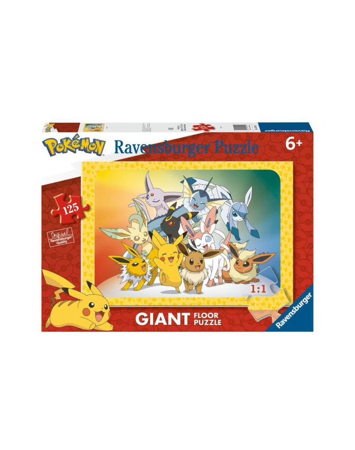 Puzzle 125el podłogowe Pokemon Giant 056415 Ravensburger główny