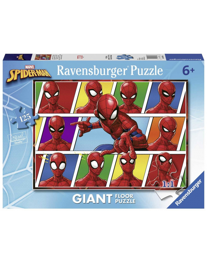 Puzzle 125el podłogowe Spiderman 097906 Ravensburger główny