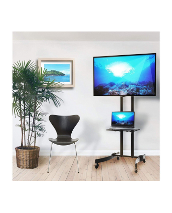 techly Mobilny stojak do TV 32-70 cali 40 kg regulowany nr 1