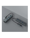 savio Hub AK-58 3-portowy USB-A 3.1 Gen 1 z adapterem RJ-45 Gigabit Ethernet, Ak-58 - nr 18