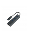 savio Hub AK-58 3-portowy USB-A 3.1 Gen 1 z adapterem RJ-45 Gigabit Ethernet, Ak-58 - nr 9