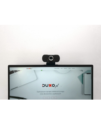 duxo.pl Kamera internetowa FullHD Z mikrofonem 1080P WEBCAM-W8