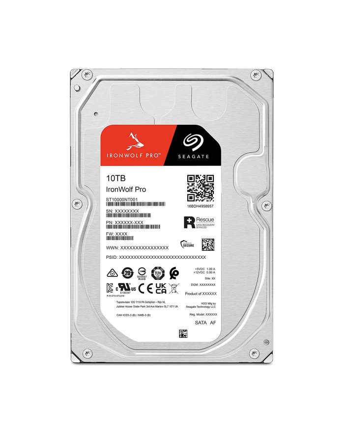 seagate Dysk IronWolfPro 10TB 3.5'' 256MB ST10000NT001 główny