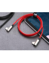aukey CB-CMD37 Red OEM nylonowy kabel USB C - USB C | 1m | 3A | 60W PD | 20V - nr 10