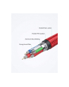 aukey CB-CMD37 Red OEM nylonowy kabel USB C - USB C | 1m | 3A | 60W PD | 20V - nr 3