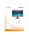 philips Monitor 23,8 cali 242S9JML VA DVI HDMI DP Pivot - nr 8