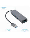 gembird Adapter USB-AM to LAN GbE Hub 3xUSB 3.0 - nr 3