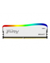 kingston Pamięć DDR4 Fury Beast RGB 16GB(1*16GB)/3200 CL16 biała - nr 10