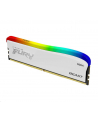 kingston Pamięć DDR4 Fury Beast RGB 16GB(1*16GB)/3200 CL16 biała - nr 15