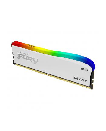 kingston Pamięć DDR4 Fury Beast RGB 16GB(1*16GB)/3200 CL16 biała