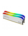 kingston Pamięć DDR4 Fury Beast RGB 16GB(2* 8GB)/3200 CL16 biała - nr 12