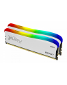 kingston Pamięć DDR4 Fury Beast RGB 16GB(2* 8GB)/3200 CL16 biała - nr 1