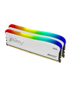 kingston Pamięć DDR4 Fury Beast RGB 16GB(2* 8GB)/3200 CL16 biała - nr 9