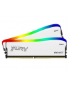 kingston Pamięć DDR4 Fury Beast RGB 32GB(2*16GB)/3200 CL16 biała - nr 15