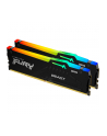 kingston Pamięć DDR5 Fury Beast RGB 32GB(2*16GB)/5600 CL36 czarna - nr 60