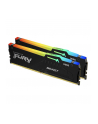 kingston Pamięć DDR5 Fury Beast RGB 32GB(2*16GB)/6000 CL36 czarna - nr 16
