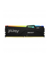 kingston Pamięć DDR5 Fury Beast RGB 32GB(2*16GB)/6000 CL36 czarna - nr 18