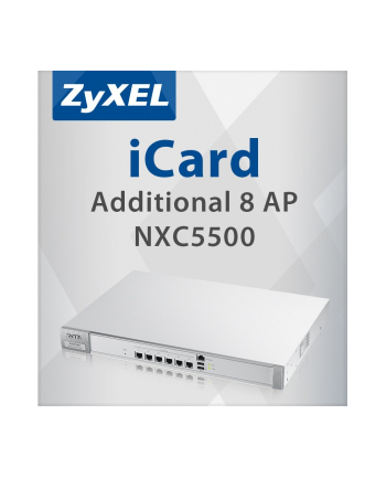 zyxel Licencja E-iCard + 8 AP do NXC5500