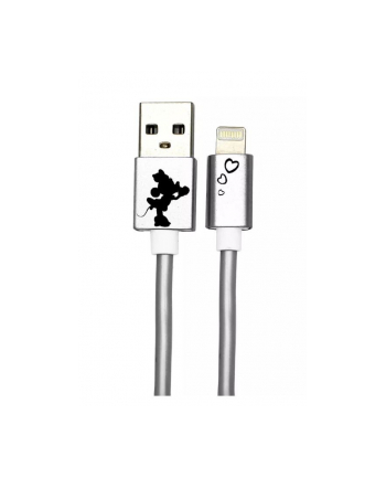 disney Kabel USB Lightning 1m Minnie serca