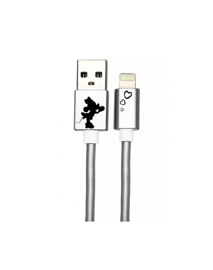 disney Kabel USB Lightning 1m Minnie serca główny