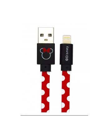 disney Kabel USB Lightning 1m Minnie kropki