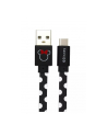 Kabel USB Type-C Disney 1m Minnie kropki czarny - nr 1