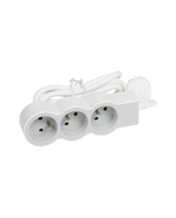legrand Przedłużacz standard 3x2P+Z 3m biało-szary