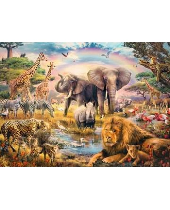 Puzzle 100el XXL Dzikie zwierzęta 132843 Ravensburger
