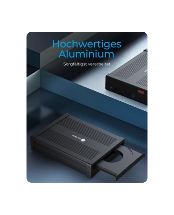 ICY BOX IB-525-U3 Obudowa na 5.25inch SATA drive - supports CD/DVD/Blu-ray