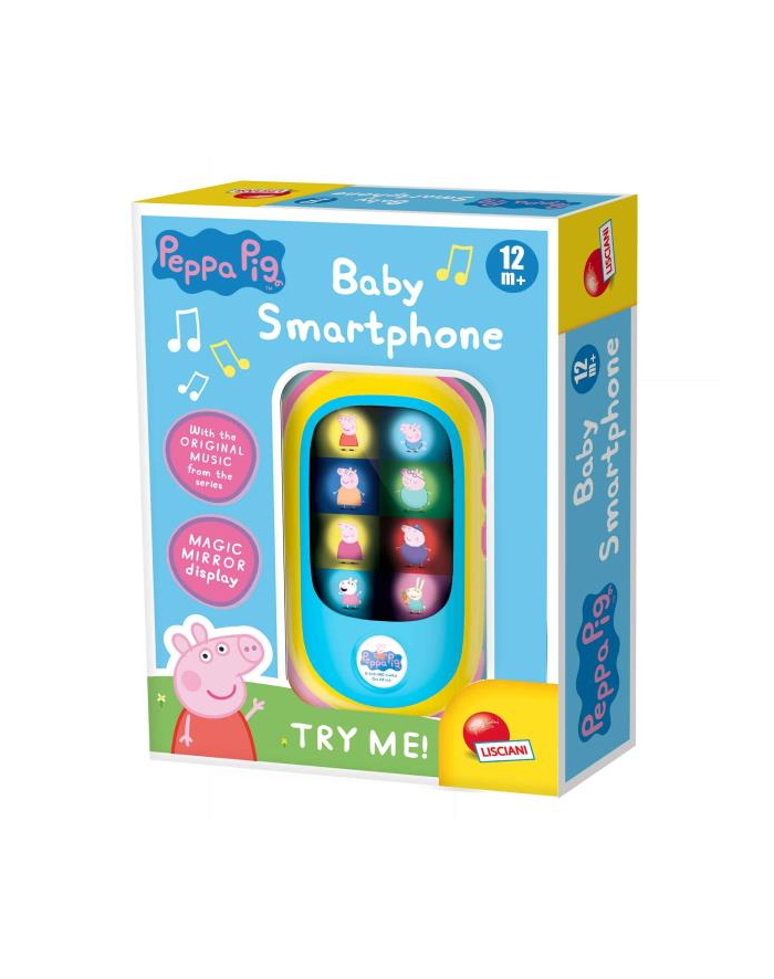 lisciani giochi Baby Smartfon Peppa Pig Świnka Peppa 92253 LISCIANI główny