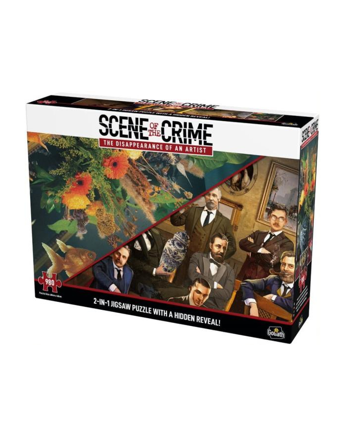 GOLIATH Scene of the Crime: Puzzle 980el Zniknięcie artysty 267725 główny