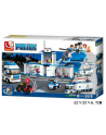 Klocki Sluban Policja 572el 96093 GAZELO - nr 1