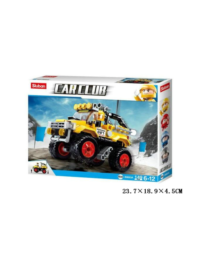 Klocki Sluban Klub Moto 149el. 122666 GAZELO główny