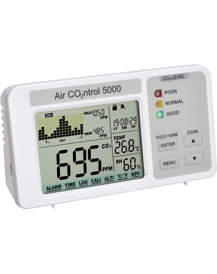 TFA CO2 measuring device AirCo2ntrol 5000 Kolor: BIAŁY - 31.5008.02 główny