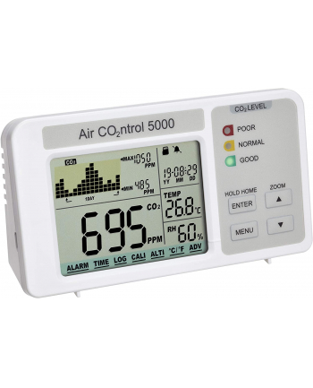 TFA CO2 measuring device AirCo2ntrol 5000 Kolor: BIAŁY - 31.5008.02