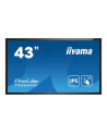 IIYAMA T4362AS-B1 4k UHD LCD 43inch 20 Points PCAP 500cd/m2 1200:1 3840x2160 AG RS232C 16GB eMMC 2GB RAM - nr 38
