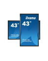 IIYAMA T4362AS-B1 4k UHD LCD 43inch 20 Points PCAP 500cd/m2 1200:1 3840x2160 AG RS232C 16GB eMMC 2GB RAM - nr 42